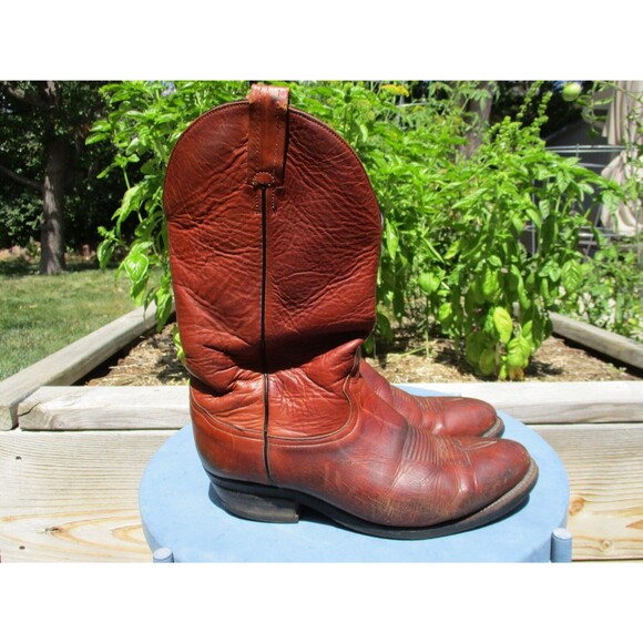 Tony Lama Other - Tony Lama Cowboy Boots Men 10 EEE 3E Brown Leather Western Work Wear